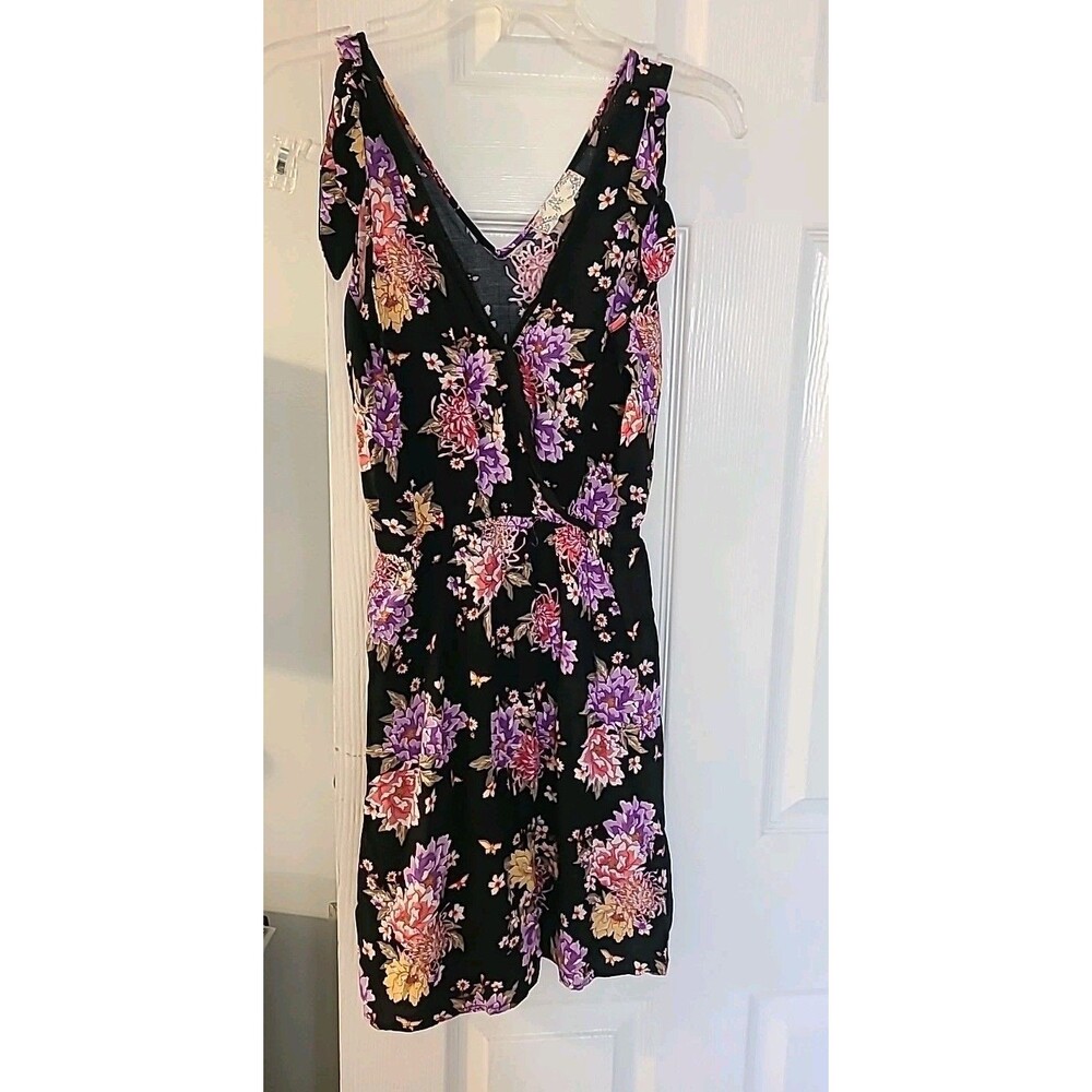 BlackPink Roses Floral Rose Dress Size S